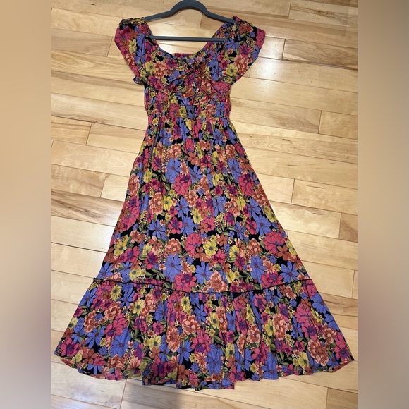 Angie Floral Maxi Dress - Picture 1 of 4